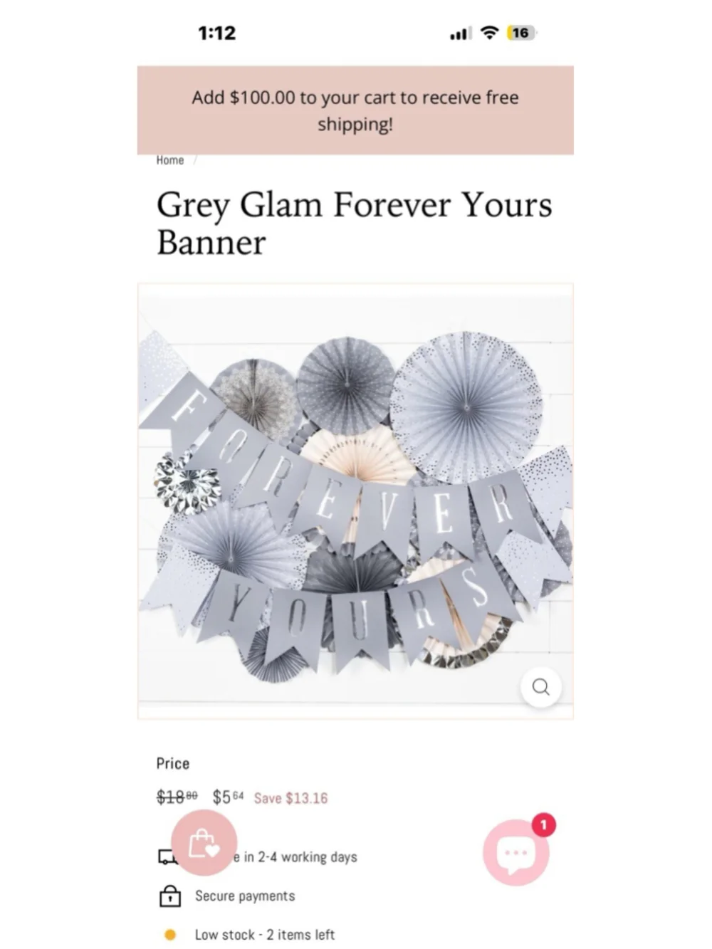 Paperlove Grey Glam 